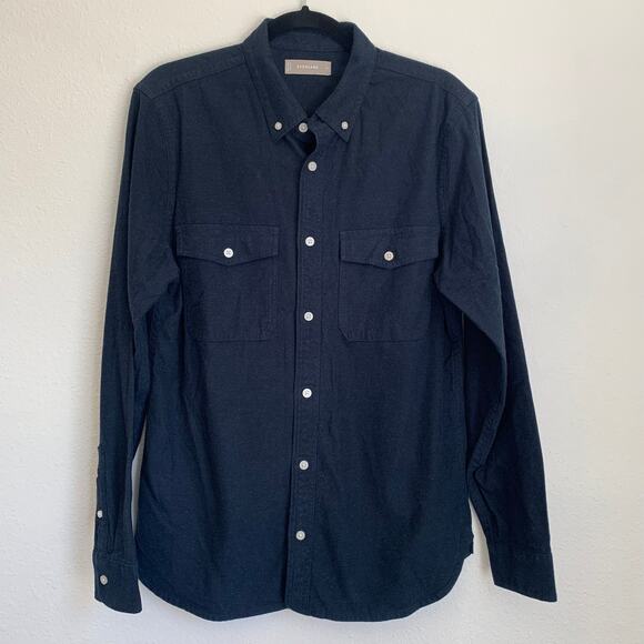 NEW Everlane The Brushed Flannel Long-Sleeve Button Down Shirt - Picture 2 of 8
